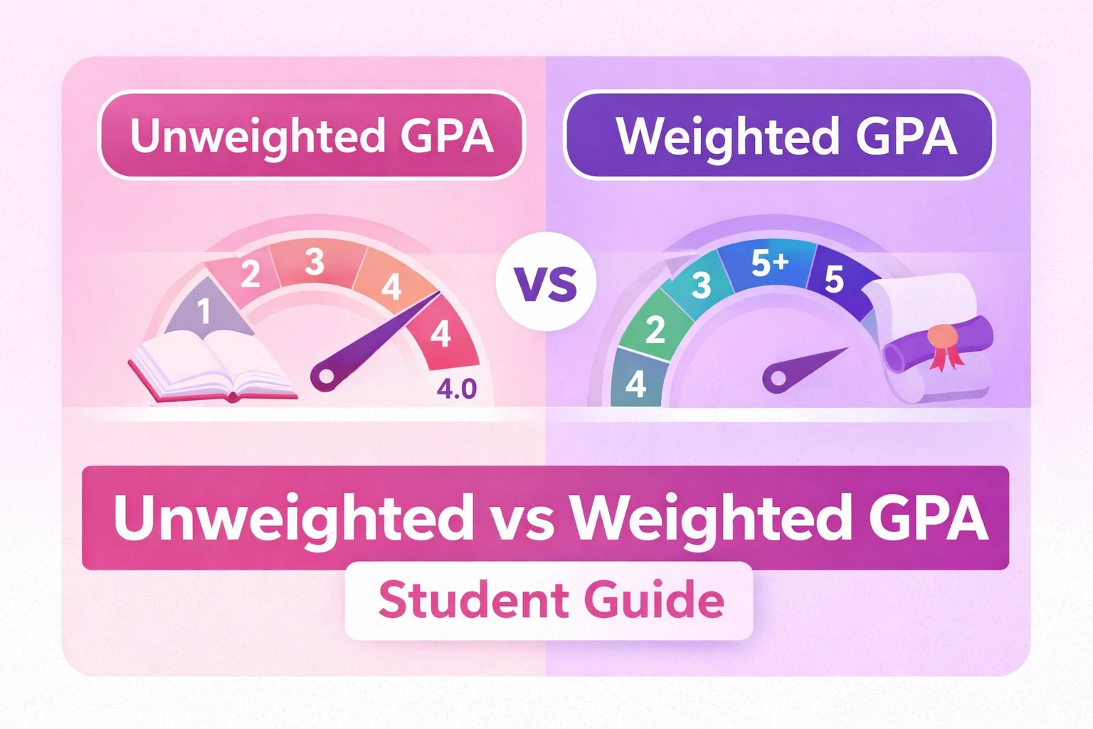 Weighted unweighted GPA calculators guide