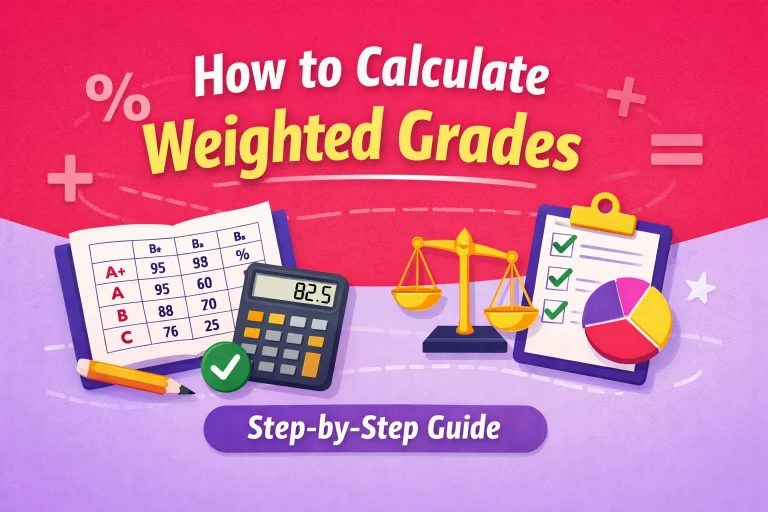 calculate weighted grades
